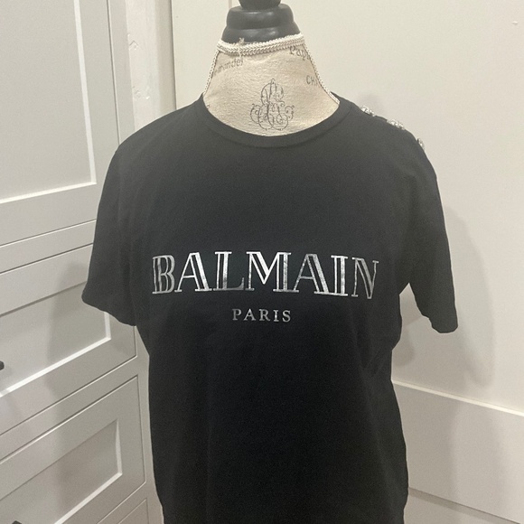 Authentic Balmain T-Shirt - Picture 1 of 9
